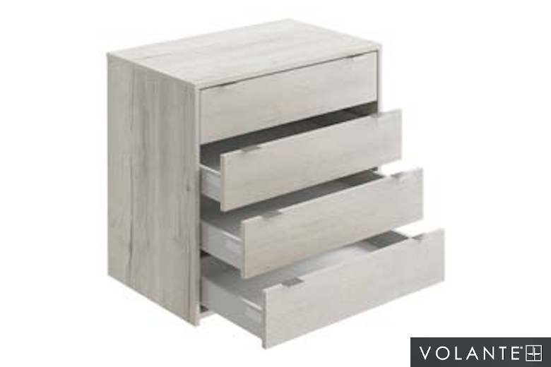 Four Drawer Chest of Drawers by Volante
