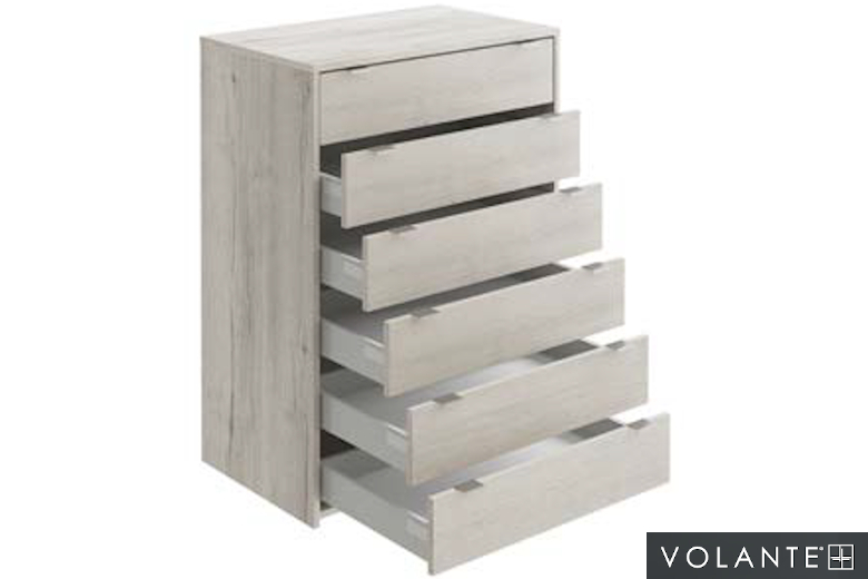 Six Drawer Chest of Drawers by Volante