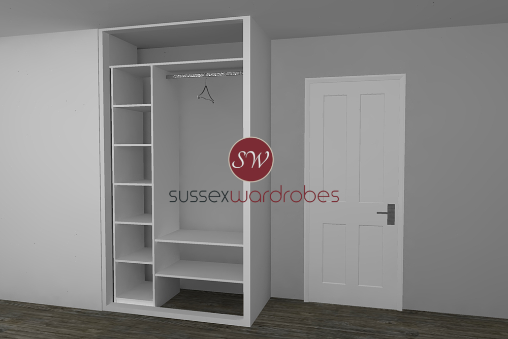 Fitted Wardrobe Layout 2D-1300-2