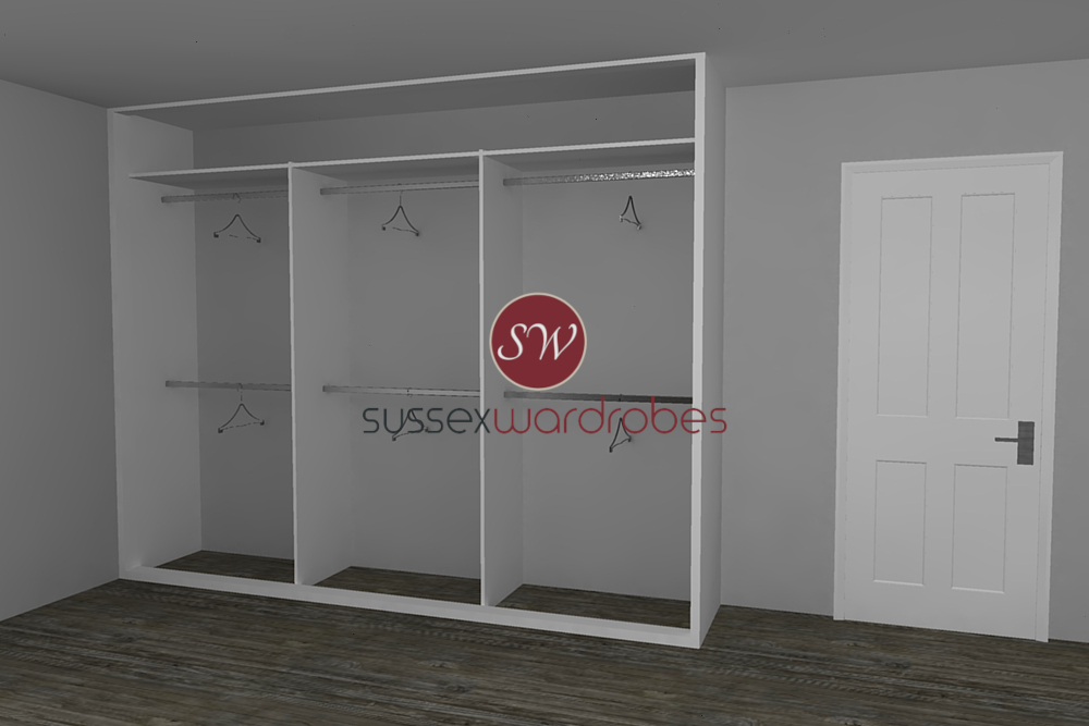 Fitted Wardrobe Layout 3D-3000-1