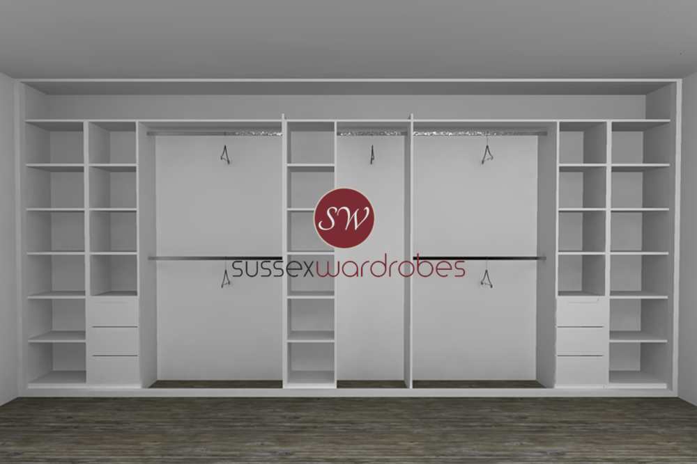 Fitted Wardrobe Layout 5D-5000-1