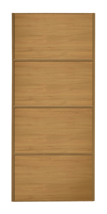  classic Four Panel, oak framed, Oak/Oak/Oak/Oak door