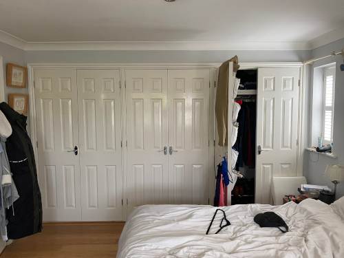 Before Photograph, Haywards Heath Fitted Wardrobe